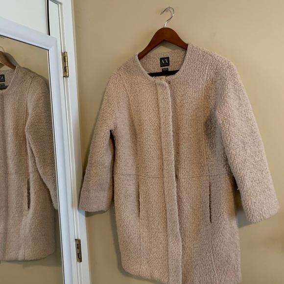 Armani exchange oatmeal / light brown jacket . - Picture 5 of 7